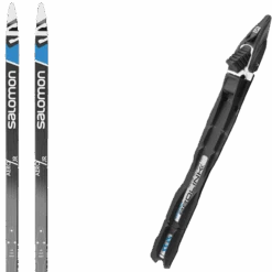 SALOMON AERO ESKIN JR + SALOMON PROLINK RACE JR CL