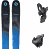 BLIZZARD RUSTLER 10 BLUE + TYROLIA ATTACK 11 GW W/O BRAKE A