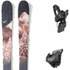 NORDICA SANTA ANA 98 BLACK PEACH + TYROLIA ATTACK 11 GW W/O BRAKE A
