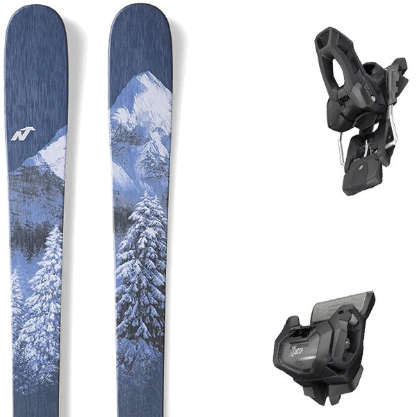 NORDICA SANTA ANA 93 BLUE WHITE + TYROLIA ATTACK 11 GW W/O BRAKE A 1 NORDICA SANTA ANA 93 BLUE WHITE + TYROLIA ATTACK 11 GW W/O BRAKE A