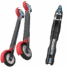 KV+ ROLLERSKI LAUNCH SKATE 53,5 CM + SALOMON PROLINK RACE JR SK