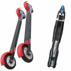KV+ ROLLERSKI LAUNCH SKATE 53,5 CM + SALOMON PROLINK RACE JR SK