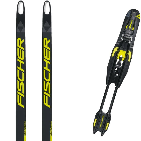 FISCHER CARBONLITE SKATE PLUS STIFF + FISCHER RACE SKATE 1 FISCHER CARBONLITE SKATE PLUS STIFF + FISCHER RACE SKATE