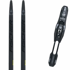 FISCHER TWIN SKIN RACE MEDIUM + FISCHER CONTROL STEP-IN IFP GREY 22