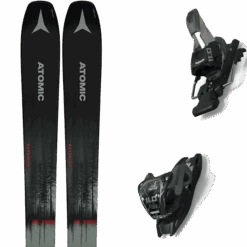 ATOMIC MAVERICK 88 TI MTGREEN/RED + MARKER 11.0 TCX BLACK/ANTHRACITE