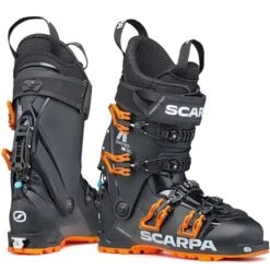 SCARPA 4-QUATTRO SL BLACK ORANGE 23 -Ski Winkel 9 111347 4sl black orange 12013 501 1 04