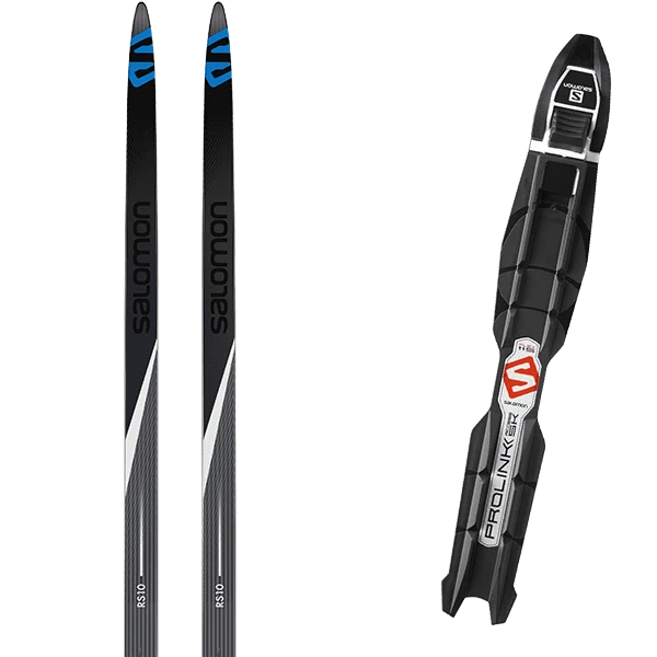 SALOMON RS 10 + SALOMON PROLINK ACCESS SK 1 SALOMON RS 10 + SALOMON PROLINK ACCESS SK