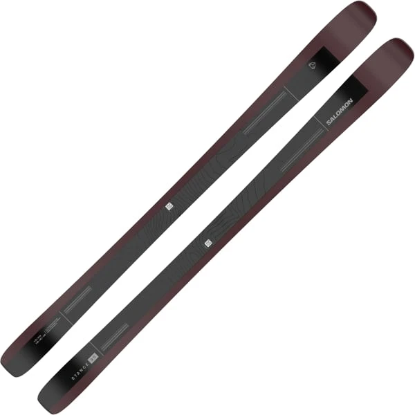 SALOMON N STANCE 90 BLACK/BURGANDY + TYROLIA ATTACK 11 GW W/O BRAKE A 2 SALOMON N STANCE 90 BLACK/BURGANDY + TYROLIA ATTACK 11 GW W/O BRAKE A - Afbeelding 2