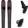 SALOMON N STANCE 90 BLACK/BURGANDY + MARKER SQUIRE 11 BLACK