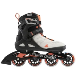 ROLLERBLADE MACROBLADE 80 W GLACIER GREY/CORAL 23