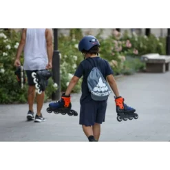 ROLLERBLADE RB JR HELMET MIDNIGHT BLUE/ORANGE 23 -Ski Winkel 9 112292 060h0100 847 06