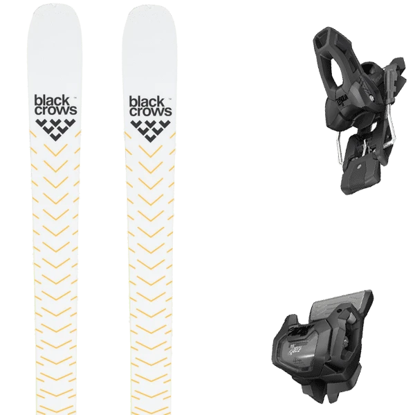 BLACK CROWS ORB + TYROLIA ATTACK 11 GW W/O BRAKE A 1 BLACK CROWS ORB + TYROLIA ATTACK 11 GW W/O BRAKE A