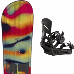 ROSSIGNOL TRICKSTICK + BURTON MISSION BLACK