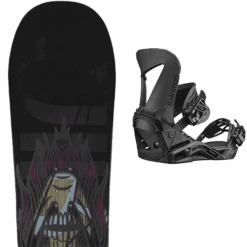 ROSSIGNOL JIBSAW + SALOMON HOLOGRAM BLACK