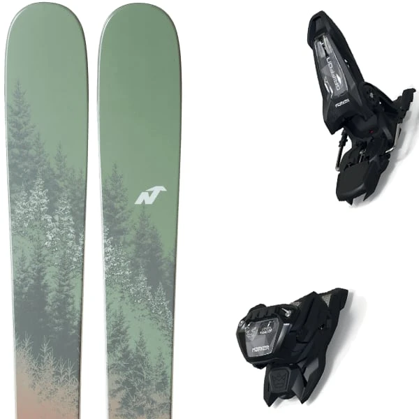NORDICA SANTA ANA 93 UNLIMITED + MARKER GRIFFON 13 ID BLACK 1 NORDICA SANTA ANA 93 UNLIMITED + MARKER GRIFFON 13 ID BLACK