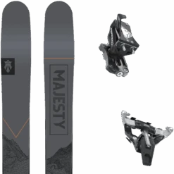 MAJESTY SUPERPATROL CARBON + DYNAFIT SPEED TURN BLACK/SILVER