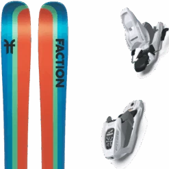 FACTION DANCER 2 YTH + MARKER FREE 7 95MM WHITE/SILVER