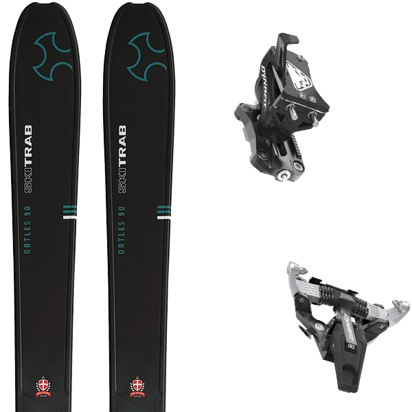 SKI TRAB ORTLES 90 + DYNAFIT SPEED TURN BLACK/SILVER 1 SKI TRAB ORTLES 90 + DYNAFIT SPEED TURN BLACK/SILVER