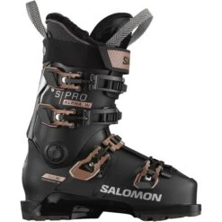 SALOMON S/PRO ALPHA 90 W BK/ROSE/SI 23