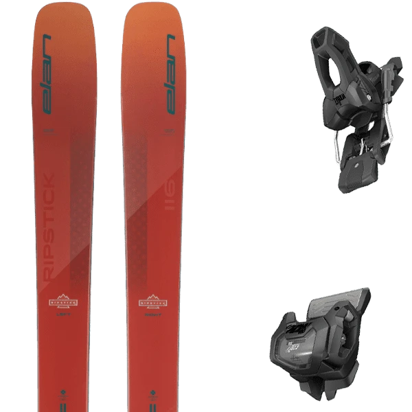 ELAN RIPSTICK 116 + TYROLIA ATTACK 11 GW W/O BRAKE A 1 ELAN RIPSTICK 116 + TYROLIA ATTACK 11 GW W/O BRAKE A