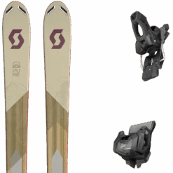 SCOTT PURE FREE 90TI W + TYROLIA ATTACK 11 GW W/O BRAKE A