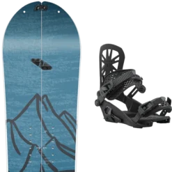 NITRO NOMAD + UNION EXPLORER BLACK