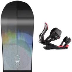 NITRO CINEMA + ROSSIGNOL COBRA BLACK M/L