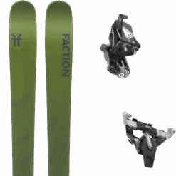 FACTION AGENT 2 + DYNAFIT SPEED TURN BLACK/SILVER