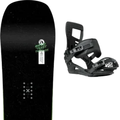 AMPLID TICKET TWIN + NIDECKER MUON-X BLACK