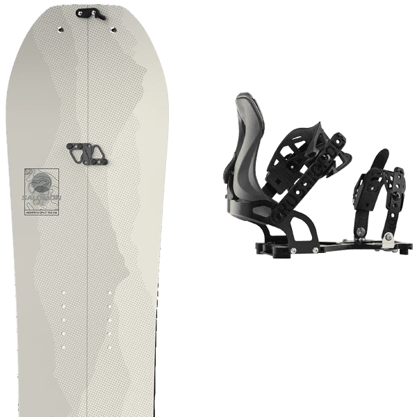 SALOMON HIGHPATH SPLIT + ROSSIGNOL XV SPLIT S/M BINDINGS + INTERFACE 1 SALOMON HIGHPATH SPLIT + ROSSIGNOL XV SPLIT S/M BINDINGS + INTERFACE
