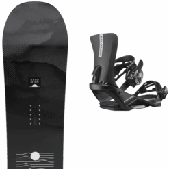 SALOMON PULSE + SALOMON RHYTHM BLACK