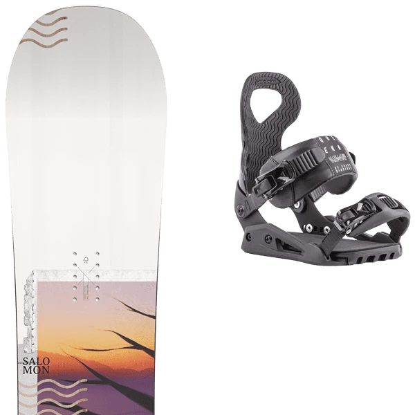 SALOMON LOTUS + DRAKE QUEEN BLACK 1 SALOMON LOTUS + DRAKE QUEEN BLACK