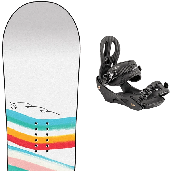 GNU B NICE + NITRO RYTHM BLACK BRONZE 1 GNU B NICE + NITRO RYTHM BLACK BRONZE