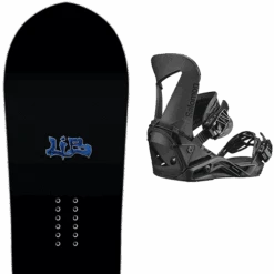 LIB TECH SKUNK APE II + SALOMON HOLOGRAM BLACK
