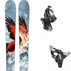 ICELANTIC NOMAD 105 LITE + DYNAFIT SPEED TURN BLACK/SILVER