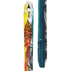 ATOMIC BENT CHETLER 120 BLUE/YELLOW + TYROLIA ATTACK 11 GW W/O BRAKE A -Ski Winkel 9 130307 aa0029920 05 1