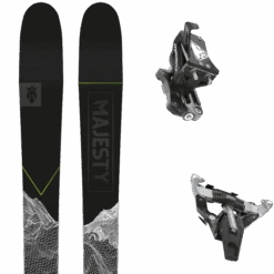 MAJESTY SUPERSCOUT CARBON HITECH TOURING + DYNAFIT SPEED TURN BLACK/SILVER