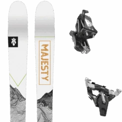 MAJESTY SUPERSCOUT TOURING + DYNAFIT SPEED TURN BLACK/SILVER
