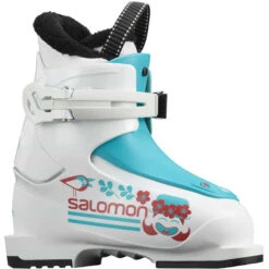 SALOMON T1 GIRLY WHITE/SCUBA BLUE 23