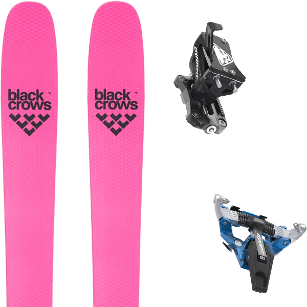 BLACK CROWS CORVUS FREEBIRD + DYNAFIT SPEED TURN BLUE 1 BLACK CROWS CORVUS FREEBIRD + DYNAFIT SPEED TURN BLUE