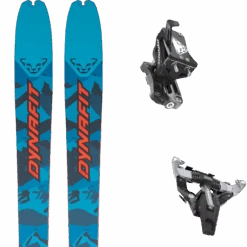 DYNAFIT SEVEN SUMMITS+ BLUE/ RED + DYNAFIT SPEED TURN BLACK/SILVER