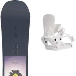 SALOMON OH YEAH W + K2 CASSETTE WHITE