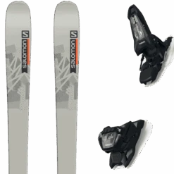SALOMON QST SPARK GREY/ORANGE + MARKER GRIFFON 13 ID BLACK