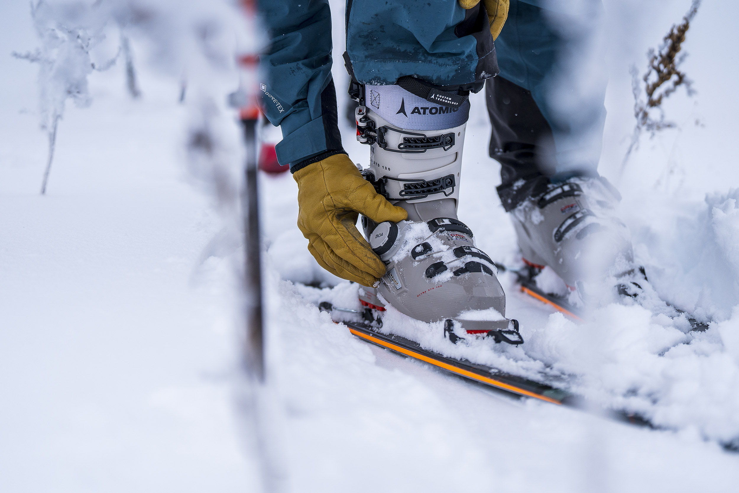 Ski Winkel -Ski Winkel atomic BOA 1